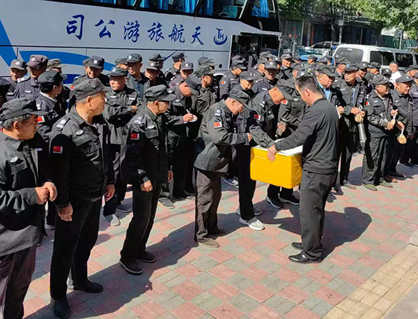 鴻旭保安風(fēng)采